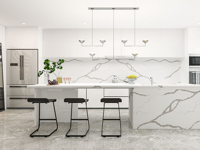 Đá Marble nhân tạo được sản xuất thông qua công nghệ hiện đại