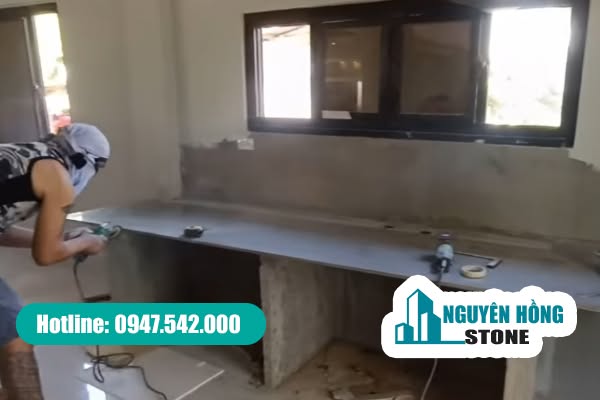 Thi công đá bàn bếp tại quận Hai Bà Trưng, Hà Nội