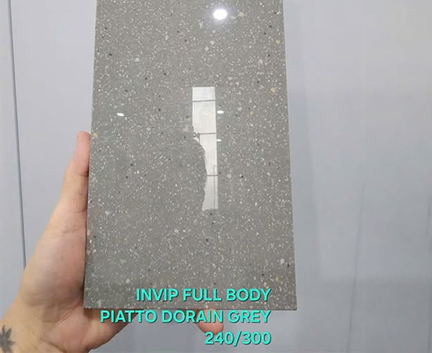 Invip Fullbody Piatto Dorain Grey