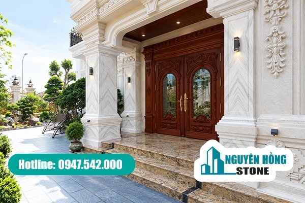 19 Mẫu Đá Ốp Mặt Tiền Biệt Thự Đẹp, Đẳng Cấp