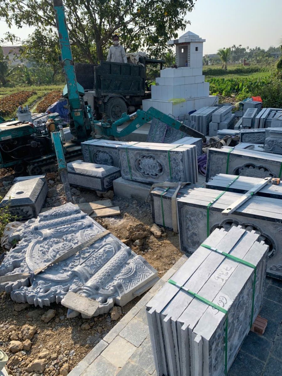 Công trình khu lăng mộ Đại Bản - Hồng Bàng - Tp Hải Phòng