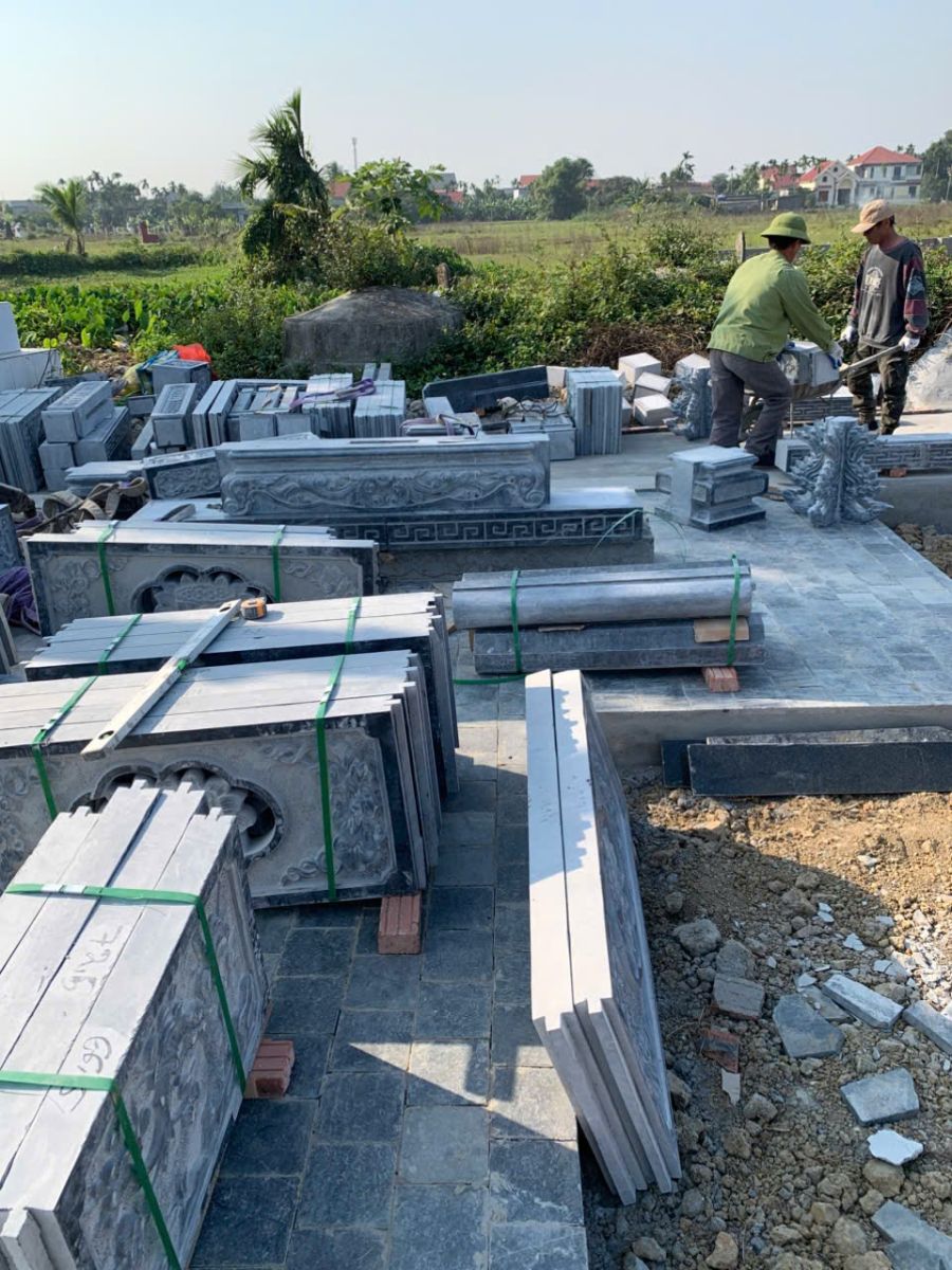 Công trình khu lăng mộ Đại Bản - Hồng Bàng - Tp Hải Phòng