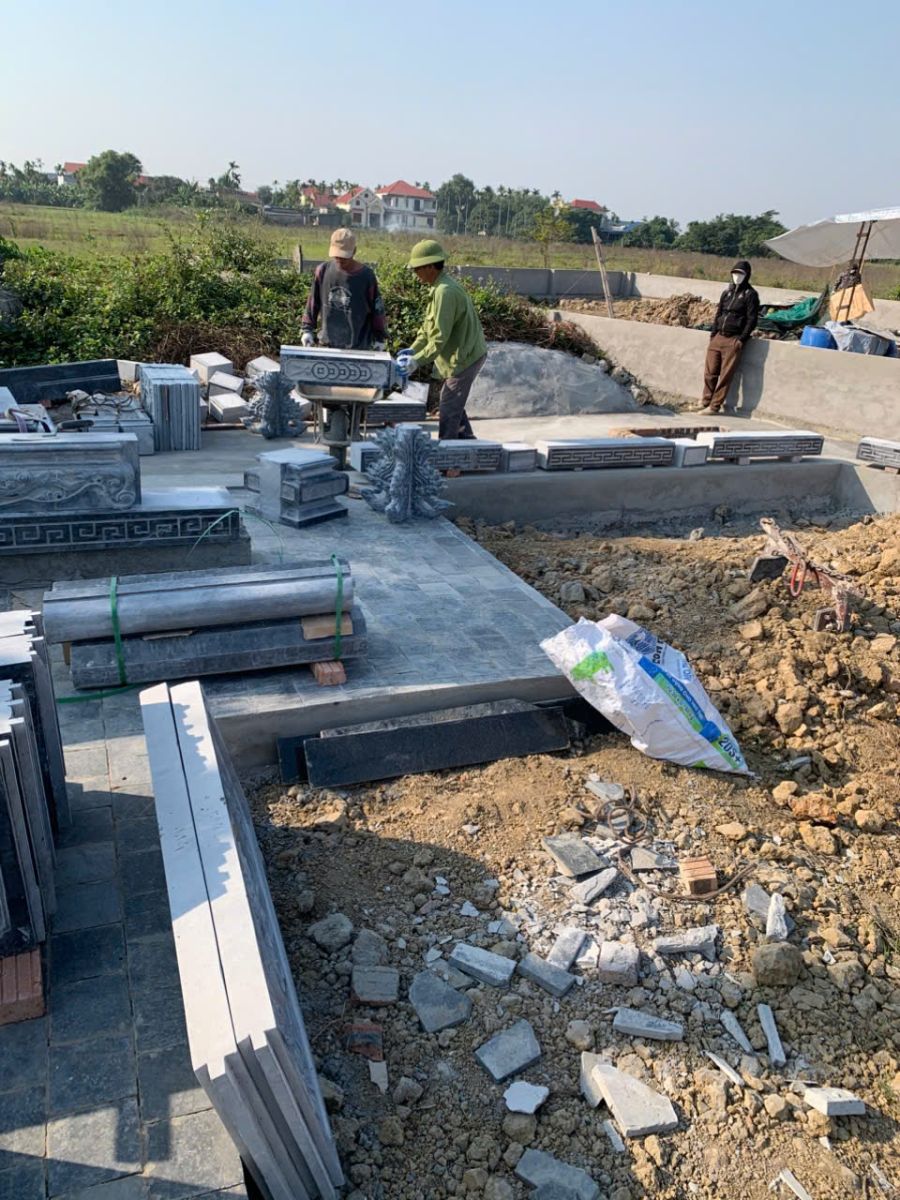 Công trình khu lăng mộ Đại Bản - Hồng Bàng - Tp Hải Phòng