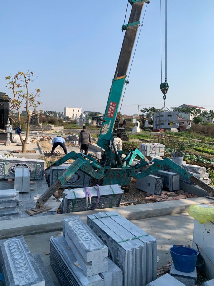 Công trình khu lăng mộ Đại Bản - Hồng Bàng - Tp Hải Phòng